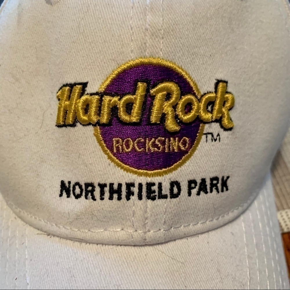 𝅺HARD ROCK Rocksino Northfield Park Baseball Hat - Picture 2 of 3